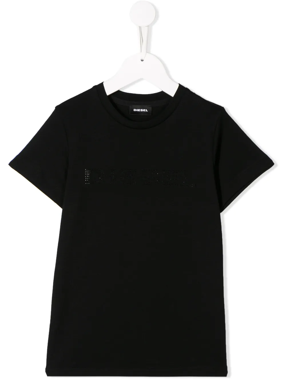 Diesel Kids футболка с декорированным логотипом Diesel Kids футболка с декорированным логотипом
