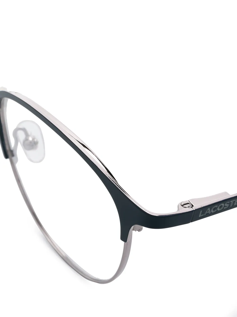 Lacoste Bril met rond montuur Blauw