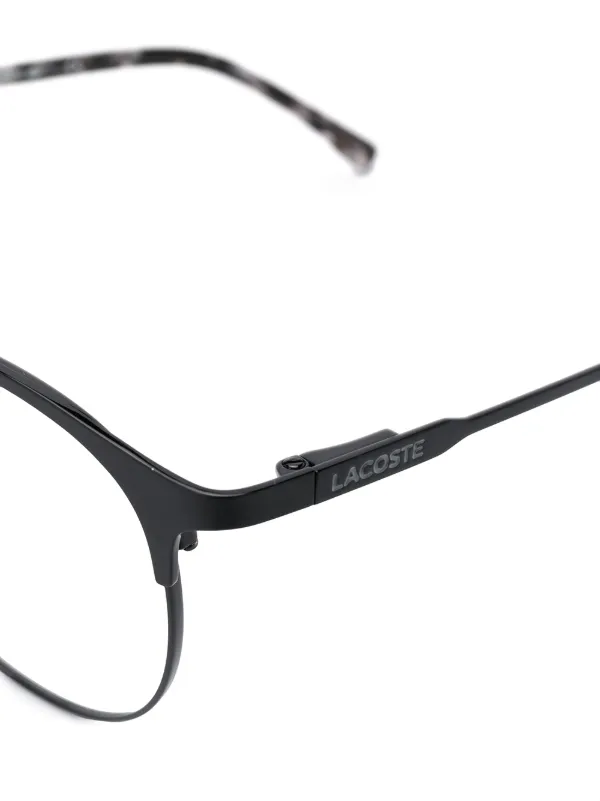 Lacoste Lunettes De Vue a Monture Ronde Noir FARFETCH CM