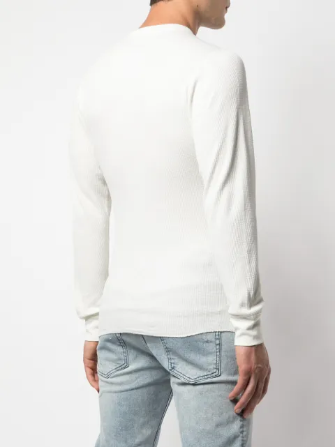 Shop Supreme Hanes thermal T-shirt with 