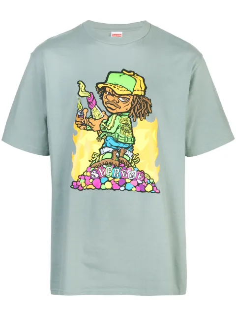 Louis Vuitton Supreme Cartoon Bear T-Shirt - Theaffordableshirt