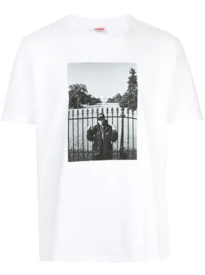 最安値 Supreme Margaret Keane white Tee M Supreme x Margaret Keane Teardrop T-shirt | White | FARFETCH