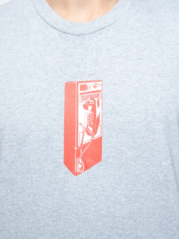 supreme phone booth tee