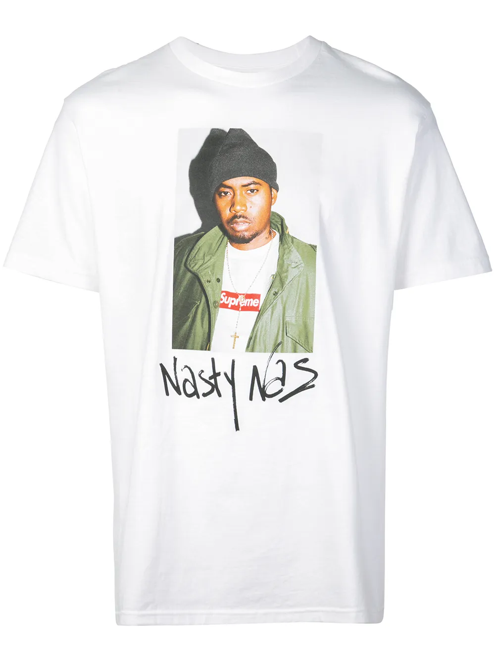 supreme  nas tシャツファッション