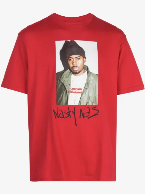 Supreme Nasty Nas photo-print T-shirt