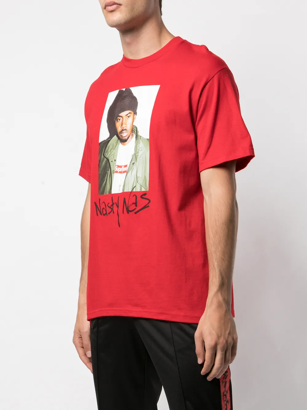 Supreme Nasty NAS Print T-Shirt - Red