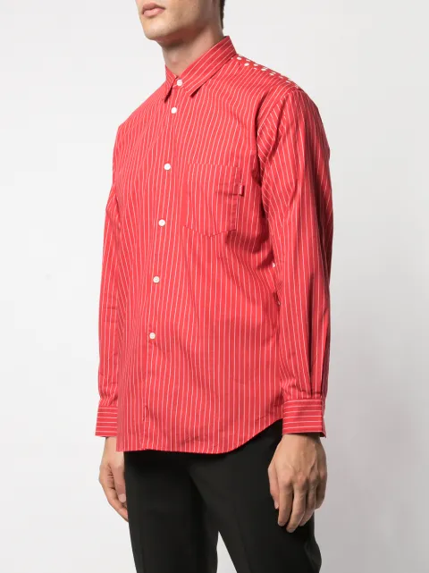 cdg striped tee