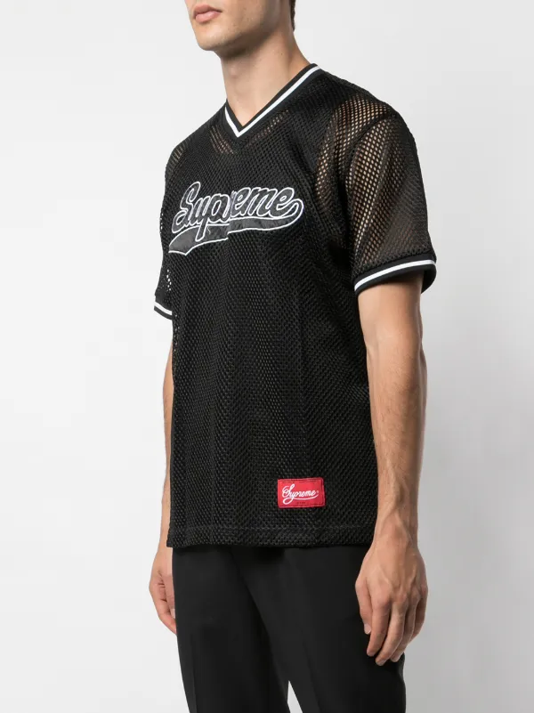 supreme mesh baseball top