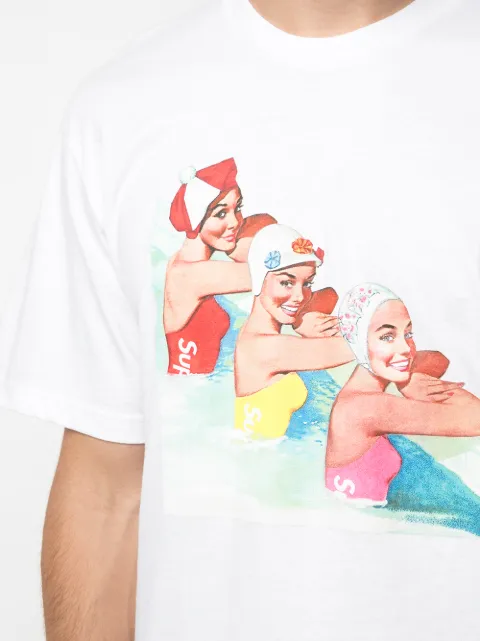 supreme swimming tee