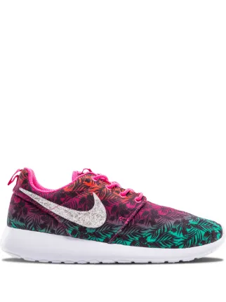 nike roshe run floral violet