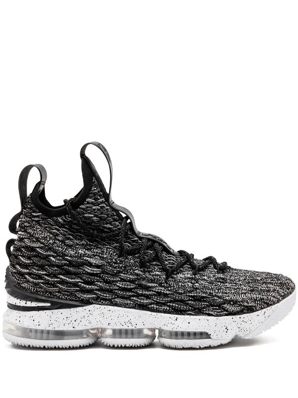 Shop black Nike Lebron XV sneakers with 