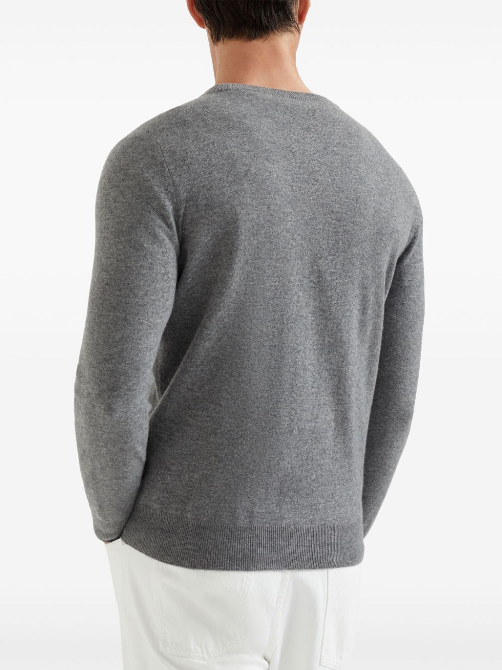 Brunello Cucinelli crew-neck cashmere jumper Men