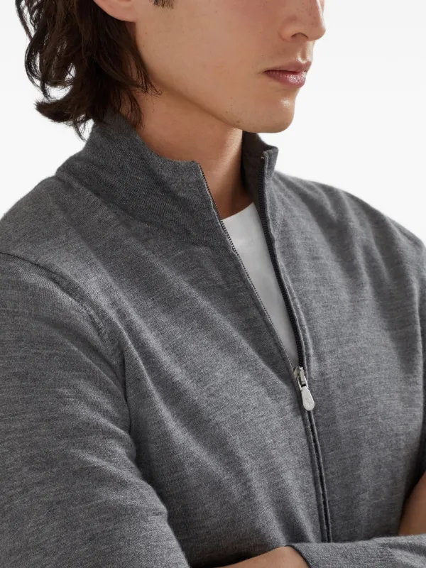 Brunello Cucinelli ジップアップ セーター 通販 - FARFETCH