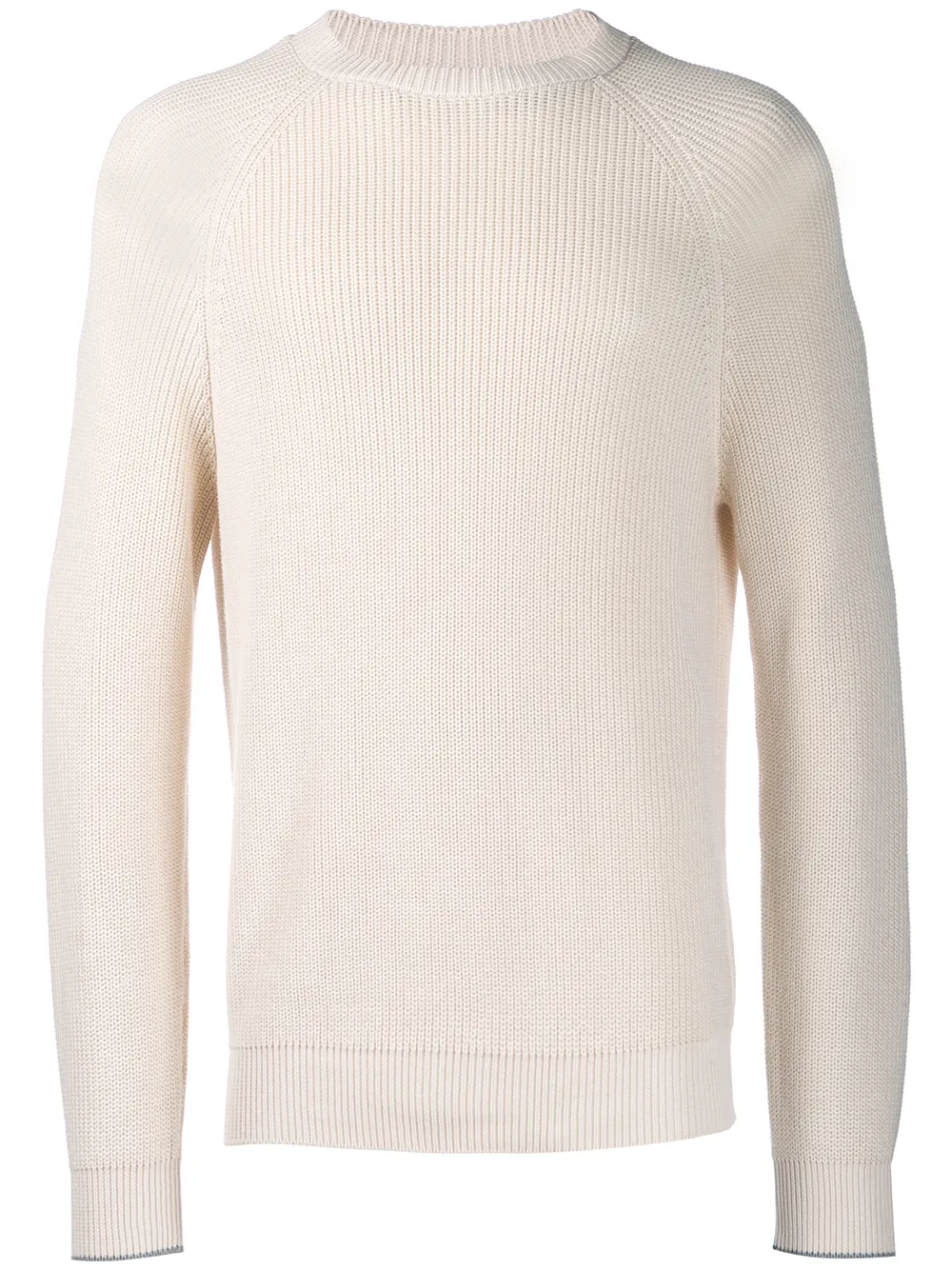 Brunello Cucinelli Geribbelde trui Beige