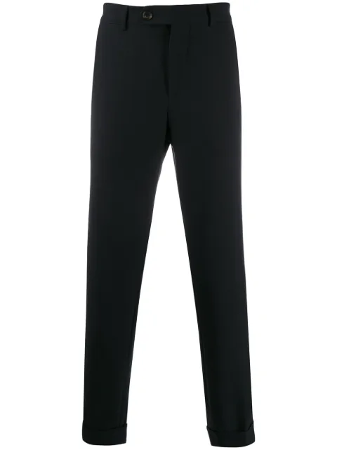 Brunello Cucinelli flannel leisure fit trousers
