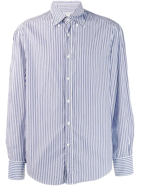 Brunello Cucinelli Gestreiftes Hemd