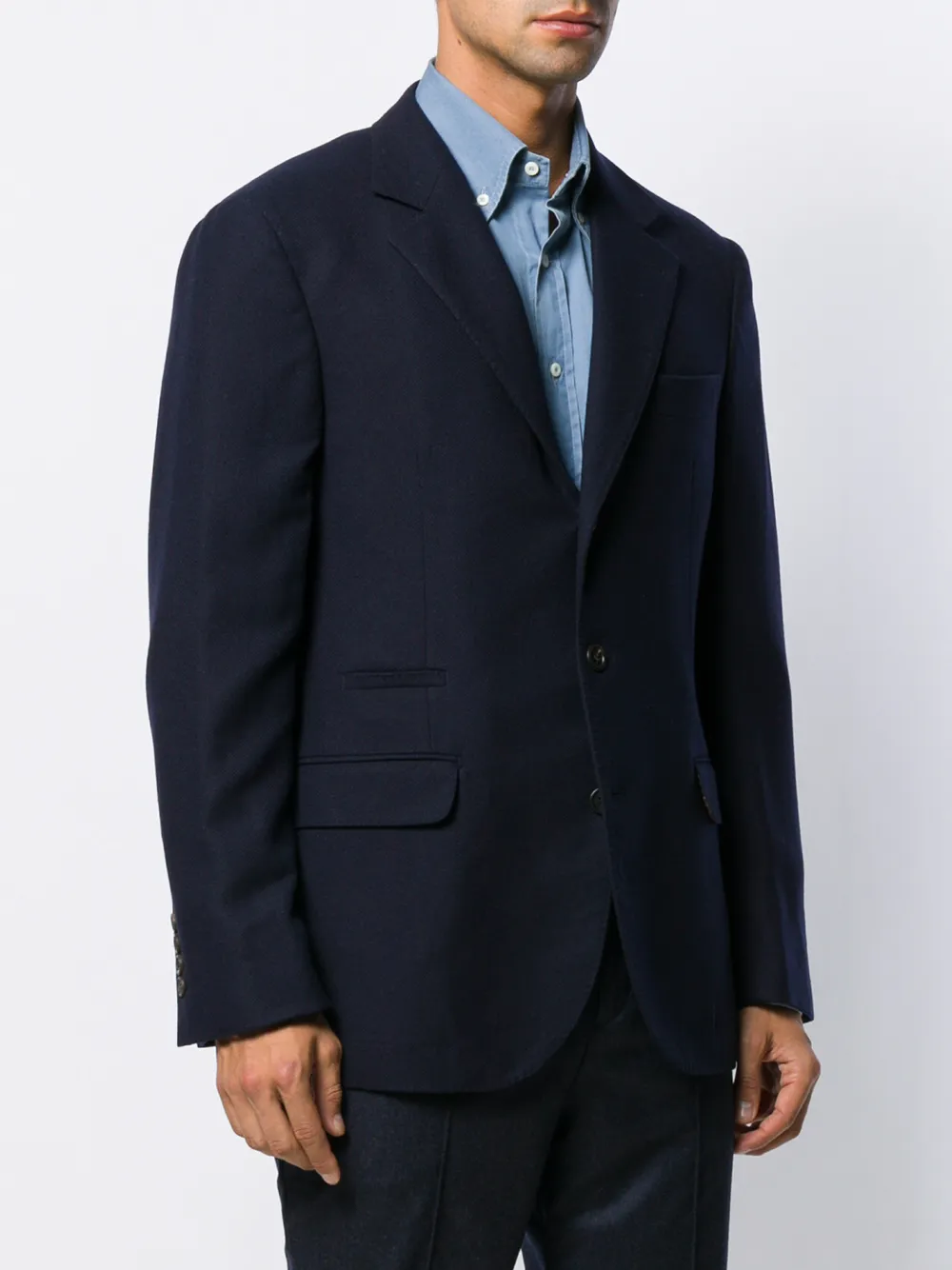 Brunello Cucinelli Klassieke blazer Blauw