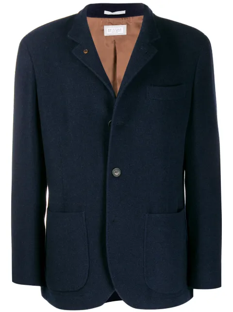 Brunello Cucinelli single breasted blazer 