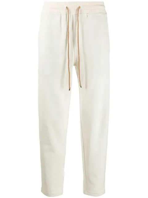 Brunello Cucinelli waist tie track pants 