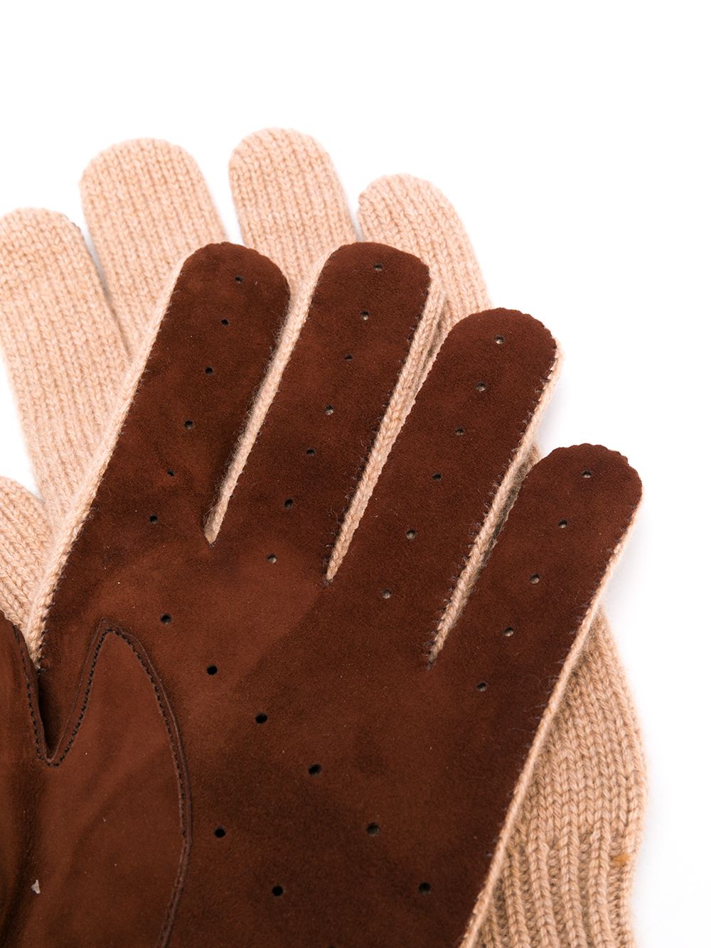 фото Brunello Cucinelli перчатки с перфорацией