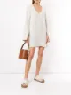 Image 2 of Venroy striped V-neck mini dress
