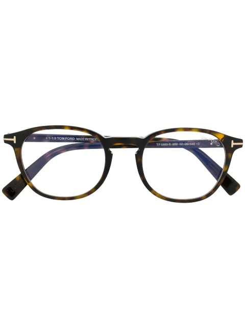 TOM FORD Eyewear classic round glasses