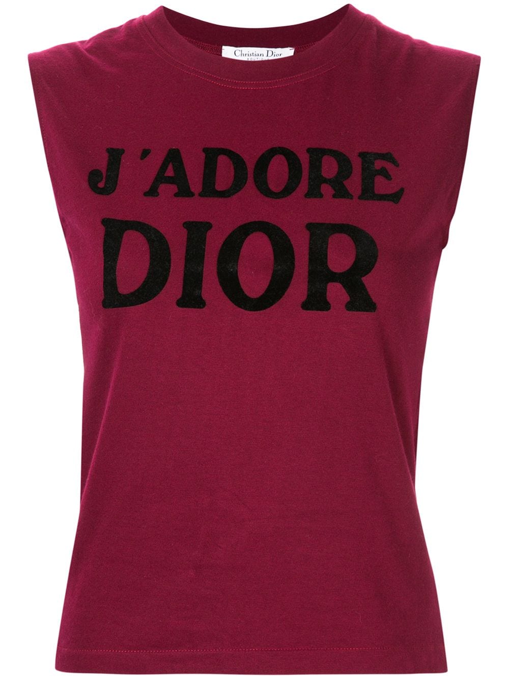 Christian Dior Pre-Owned J'Adore Dior Tank Top - Farfetch