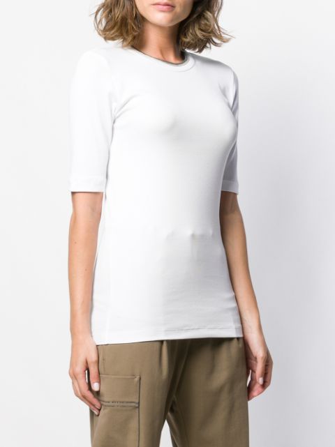 Brunello Cucinelli Short-Sleeve Fitted T-Shirt | Farfetch.com
