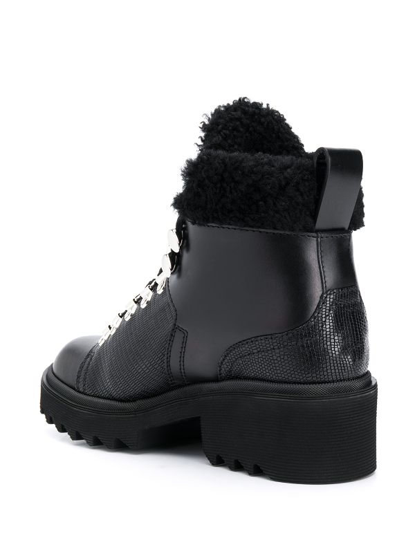 chloe bella shearling boots