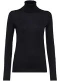 Brunello Cucinelli roll-neck knit jumper - Black