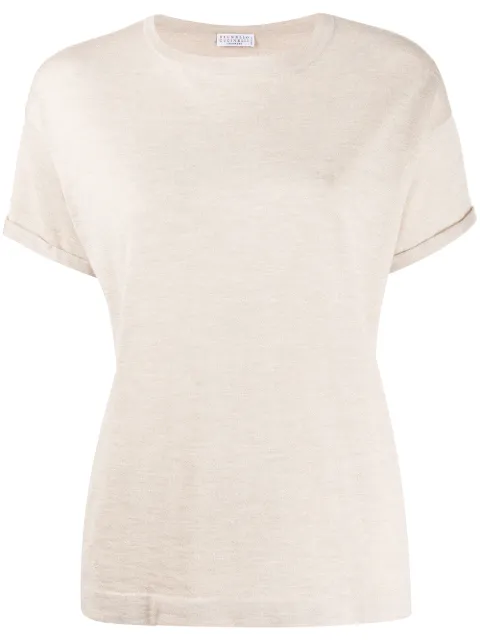 Brunello Cucinelli relaxed knitted top