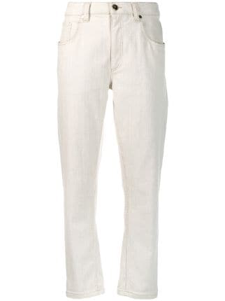 Brunello Cucinelli High Waisted Jeans - Farfetch