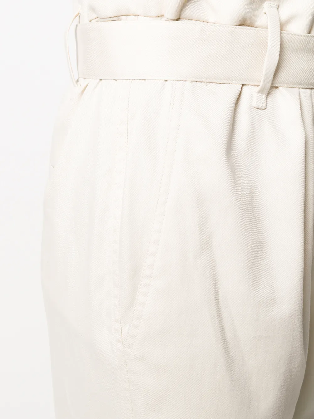 Brunello Cucinelli Broek met ceintuur Beige