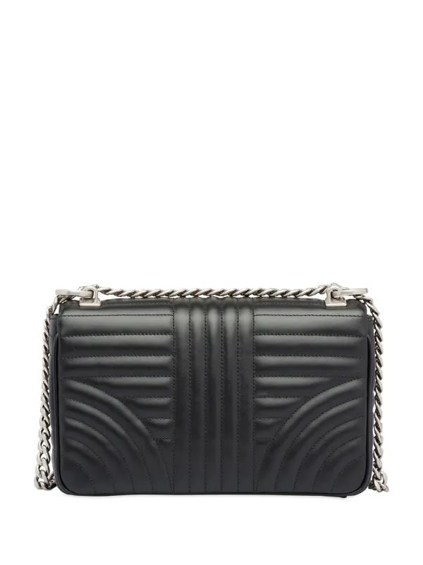 PRADA Diagramme Medium Leather Bag 