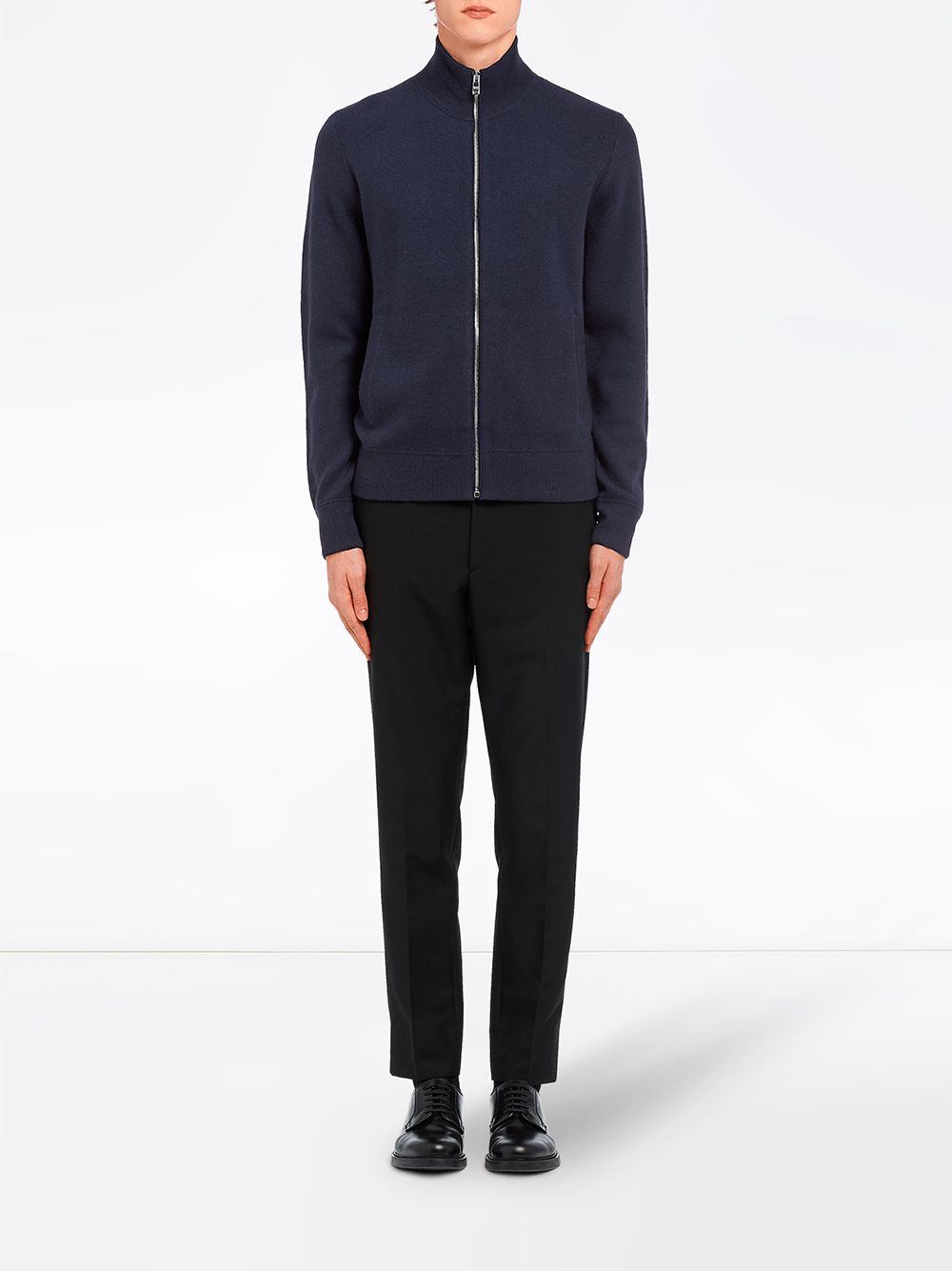 Prada Wool And Cashmere Cardigan - Farfetch