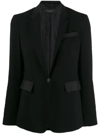 rag and bone windsor blazer black