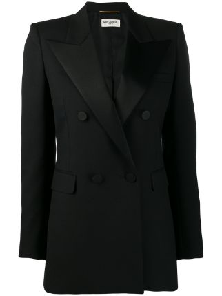 Saint Laurent Tailored Tuxedo Blazer - Farfetch