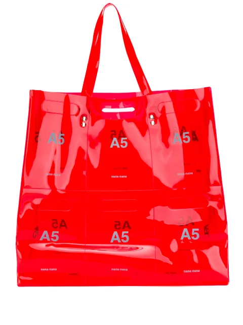 Nana-Nana A5 panelled tote