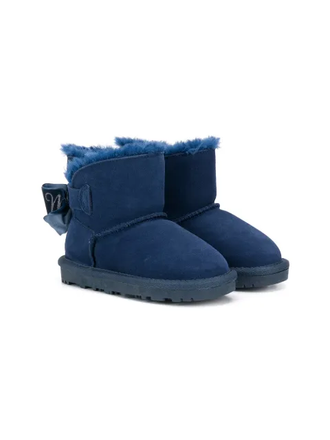 Monnalisa botines con detalle del lazo