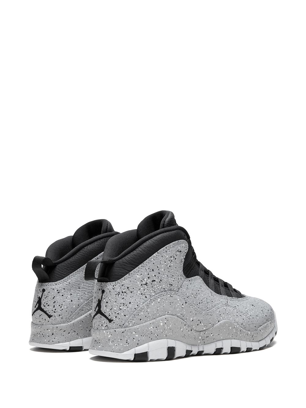 Grey and black jordan 10 best sale