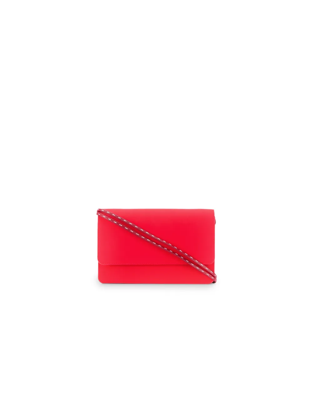 JACQUEMUS LOGO CHAIN-TRIMMED LEATHER SHOULDER BAG,194BA031947049014116064