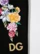 Dolce & Gabbana Kids بنطال رياضي بزهور مطرزة