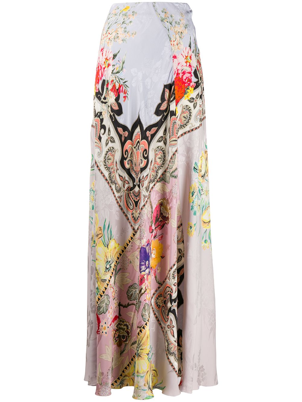 фото Etro длинная юбка с цветочным принтом