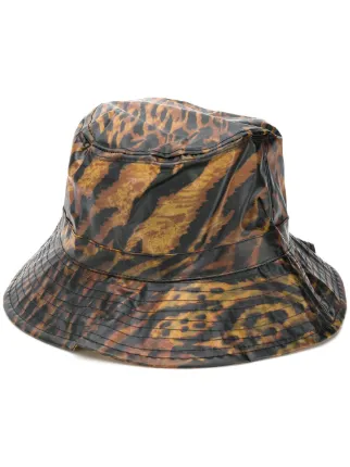 tiger print bucket hat