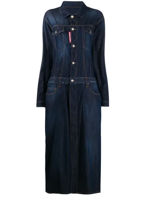 DSQUARED2 maxi denim dress