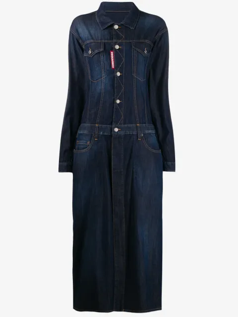 DSQUARED2 maxi denim dress