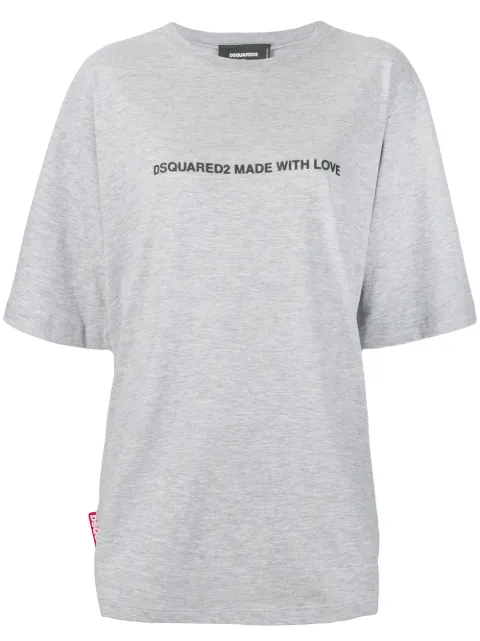 DSQUARED2 'Made with Love' Oversized-T-Shirt
