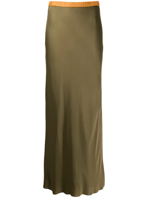 Helmut Lang satin skirt
