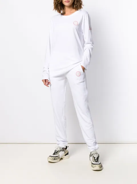 A.F.VANDEVORST LOGO PATCH LONG SLEEVE TOP