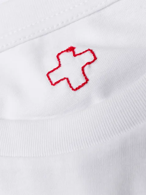 A.F.VANDEVORST LOGO PATCH LONG SLEEVE TOP